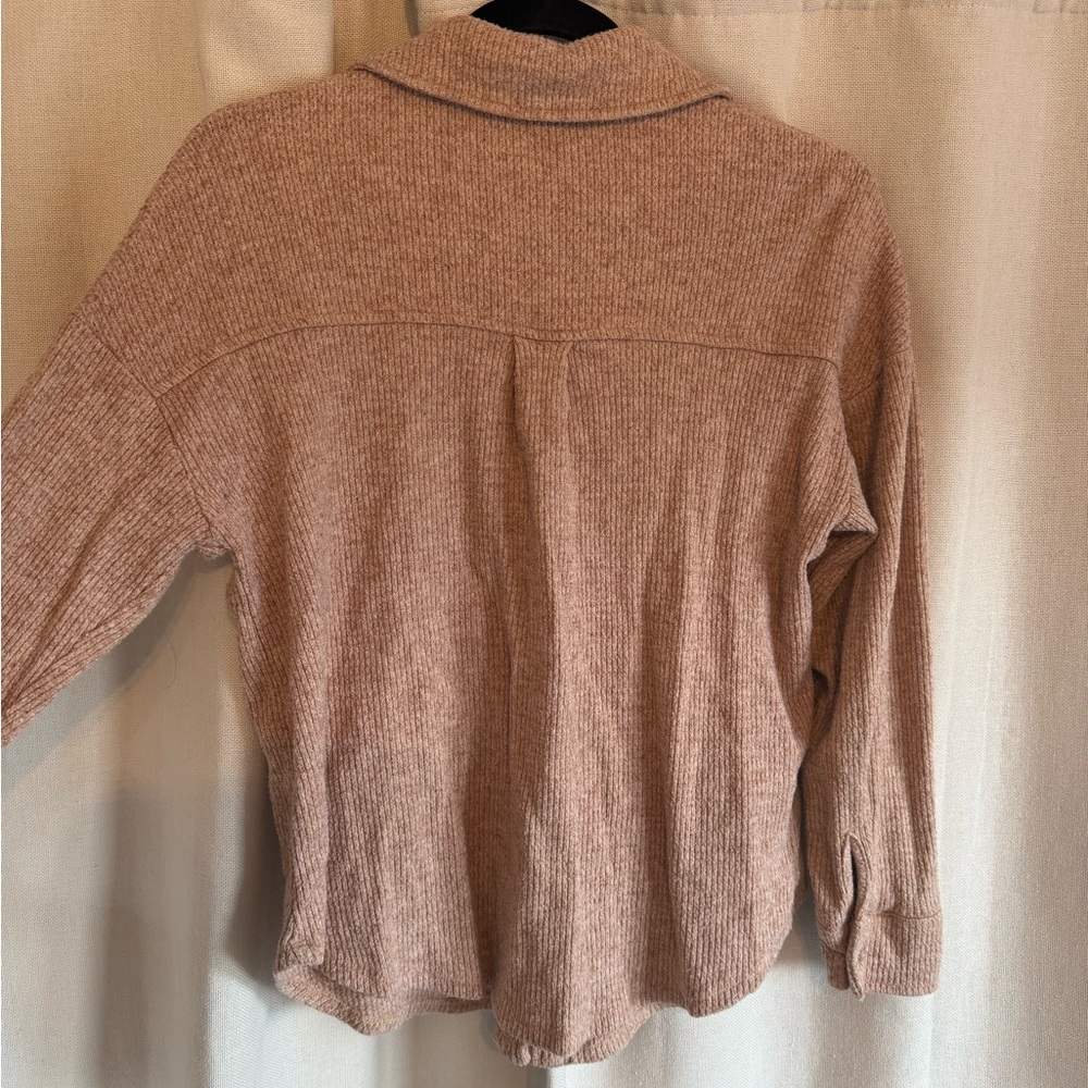Mixed Threads Ribbed Knit Sweater - Picture 3 of 4